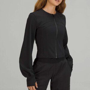 Lululemon Define Cropped Jacket Luxtreme Black 4